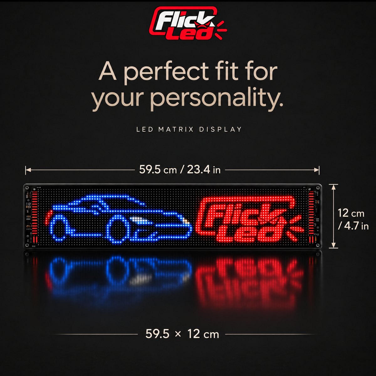 Flick LED™ Car Display